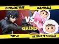 The Grind 113 Top 48 - Dinnertime (Joker) Vs. Randall (Ice Climbers) Smash Ultimate - SSBU
