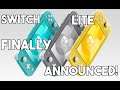 The Switch Lite Has Finally Been Announced! First Reaction