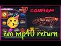 new  cobra mp40 return free fire Telugu || new evo mp40 return date Telugu   #navigaming
