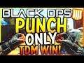 BLACK OPS 4 - "PUNCH ONLY TEAM DEATHMATCH WIN!" - Team Challenge #25 (BO4 Fist Only TDM Win)
