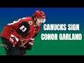 Canucks news: Canucks sign Conor Garland to a 5 year, $24.75M contract