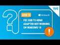 FIX: USB to HDMI adapter not working on Windows 10 [2023 Guide]