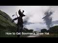 How to Get Bowman's Straw Hat Ghost of Tsushima