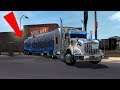 ¡Kenworth T800 de REVERSA!! | Entrada Angosta | American Truck Simulator