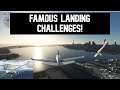 Microsoft Flight Simulator 2020 Famous landing challenges!