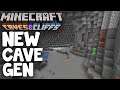 New Minecraft Cave Generation - Noise Caves + Cheese Caves | Minecraft 1.18 Cave Generation