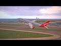 Qantas 737-800 take off Singapore Changi Airport [X-Plane 11]
