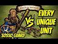 SOSSO GUARD vs EVERY UNIQUE UNIT | AoE II: Definitive Edition