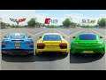 Ultimate Drag Race! Forza Horizon 4 | Corvette C8 Vs Audi R8 Vs M-A GTR