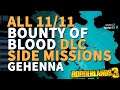 All Side Missions Gehenna Borderlands 3 Helpful Hunter