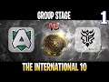 Alliance vs Thunder Predator Game 1 | Bo2 | Group Stage The International 10 2021 TI10 | DOTA 2 LIVE