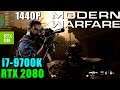 Call of Duty Modern Warfare ( DXR ON ) RTX 2080 & 9700K@4.6GHz - Max Settings 1440P