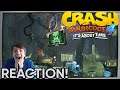 Crash Bandicoot 4 It's About Time - Flashback Tape REACTION (Gamescom Trailer)