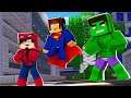 Minecraft : VIRAMOS SUPER HERÓIS COM SUPER PODERES !! - Minecraft Super Heróis #1