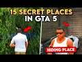 Top 15 *SECRET* Places & Locations 😱 In GTA 5 Rockstar Doesn’t Want You To Know 🤯