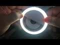 Unboxing | Abrindo a Caixa do Anel de Led Luz para Selfie Branco | Ring Light Flash Smartphone White