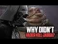 Why Didn’t Vader Kill JABBA THE HUTT After he Betrayed Him?