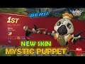 WOW LANGSUNG MENANG PAKAI SKIN INI!! REVIEW SKIN BARU BERSI MYSTIC PUPPET -- MAGIC CHESS PASS