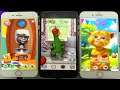 My Talking Tom 2 Vs Takking Pierre Vs Talking Ginger 2 by Outfit 7 - Gameplay For Kids