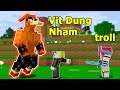 NẾU ONE CÓ ĐỆ TỬ LÀ VỊT LỰC SĨ BẮN RA LỬA TROLL NOOB YETI CỰC VUI TRONG MINECRAFT