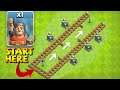 New battle builder race base!! "Clash Of Clans" Who can make it out?