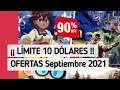 REBAJAS Nintendo Switch Septiembre 2021 Juegos a menos de 10 Dólares o Euros OFERTAS NINTENDO SWITCH