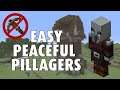 The EASIEST way to PACIFY a PILLAGER - Minecraft 1.17