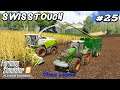 Weeds Control. Selling Milk & Slurry. Harvesting Maize Silage | Swisstouch #25 | FS19 4K TimeLapse