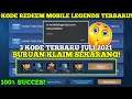 3 KODE REDEEM ML HARI INI JULI 2021 | KODE REDEEM FRAGMENT TERBARU MOBILE LEGEND 2021!