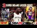 *3* SUPER INSANE LOCKER CODES IN NBA 2K21