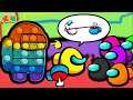 Among Us Impostor in Pop It Costume - Game Animation