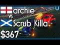 Archie vs Scrub Killa | $367 Rocket League 1v1 Showmatch