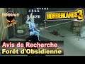 BORDERLANDS 3 : AVIS DE RECHERCHE - Forêt d'Obsidienne 1/1 | Défi d'équipage
