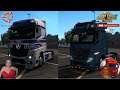 Euro Truck Simulator 2 (1.38 Beta) Mercedes Actros MP4 vs Mercedes Actros MP5 + DLC's & Mods