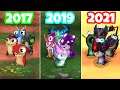 EVOLUTION OF SLUGTERRA SLUG IT OUT 2 2017 - 2021