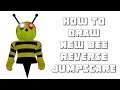 How to draw NEW Bee Reverse Jumpscare - Roblox Piggy Step by Step