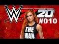 Let's Play WWE 2K20 #010 - 2K -Zentrale Showcase Four Horsewomen Charlotte vs. Sasha [Deutsch/HD]