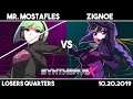 Mr. Mostafles (Phonon) vs Zignoe (Eltnum) | UNIST Losers Quarters | Synthwave X #6