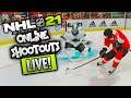 🔴NHL 21 Online Shootouts LIVE! | BACK FROM VACATION!