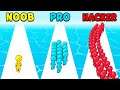 NOOB vs PRO vs HACKER - Runner Pusher