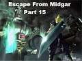 Pt.15 Final Fantasy VII PLAYTHROUGH (No commentary) Escape from Midgar