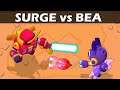 SURGE vs Monster BEA | Heroe VS Villano | 1vs1 | Brawl Stars