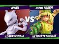S@X 409 Losers Finals - WaDi (ROB, Mewtwo) Vs. Pink Fresh (Min Min) Smash Ultimate - SSBU