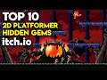 Top 10 2D PLATFORMER Indie Games Hidden Gems on itch.io (Part 2) | PC