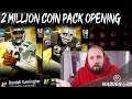 WE SPENT 2 MILLION COINS ON EVERY PACK! REDUX AND BIG X'S! [MADDEN 20 PACK OPENING]
