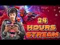 24 Hours Live Stream - Mobile Gameplay - Free Fire Live