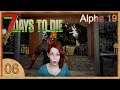 7 DAYS TO DIE Alpha 19 Demente | Gameplay Español #06 Horda día 21!
