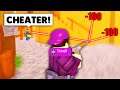 CHEATING IN ROBLOX ARSENAL..