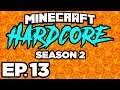 🛡 FULL NETHERITE ARMOR, FORTUNE 3 PICKAXE!!! - Minecraft: HARDCORE s2 Ep.13 (Gameplay / Let's Play)