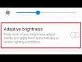 How To On Off Adaptive Brightness Settings in Samsung galaxy s9 Mobile